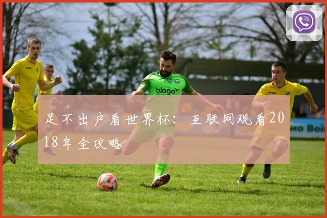 足不出户看世界杯：互联网观看2018年全攻略
